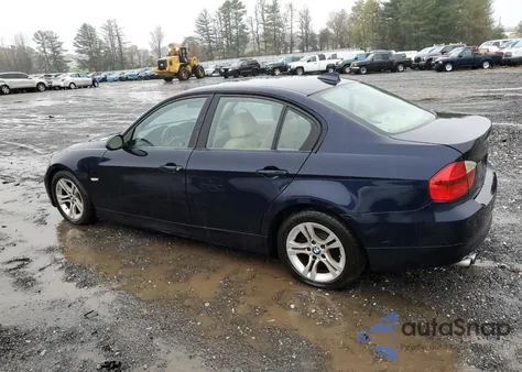 2008 BMW 328 I из США, поврежденный, VIN WBAVA33598KX84400